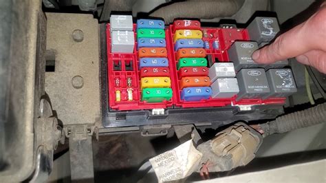 Ford e350 relay diagram